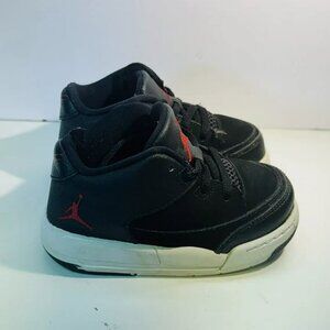 Nike Air Jordan Red & Black Flight Origin 3 Sneakers 820248-001 Size 6C Toddler